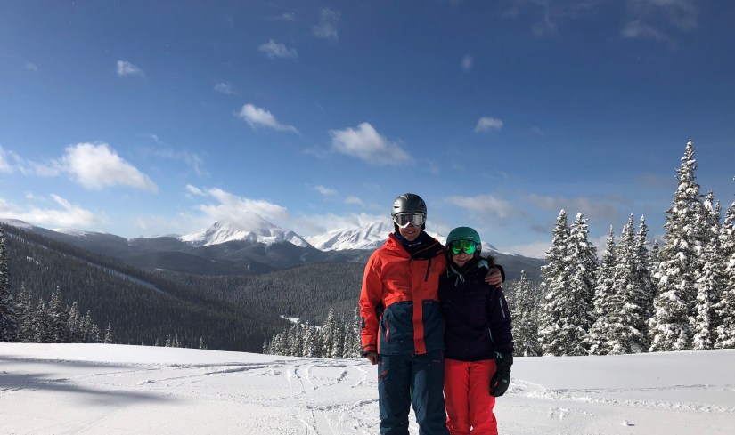 Top of Anticipation Run at Keystone Resort